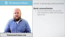 Bank Reconciliations - Financial Accounting Instructional Video