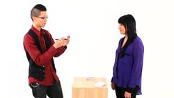 How to Do the Mind Reading Card Office Magic Trick Instructional Video