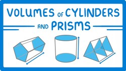 GCSE Maths - Volumes of Cylinders and Prisms #112 Instructional Video