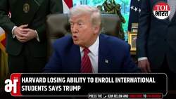 'They Need Remedial Math, Can't Do 2+2': Trump's Controversial Dig At Foreign Students In Harvard News Clip