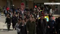Thousands of Ontario students protest Doug Ford's changes to education News Clip