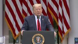 Trump abruptly ends COVID-19 news conference News Clip