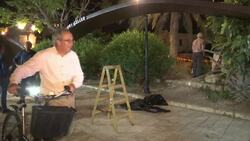 Uri Geller reveals a giant spoon News Clip