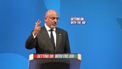 Education Secretary addresses Tory conference News Clip