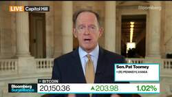 Senator Toomey on Rail Deal, Crypto and Inflation News Clip