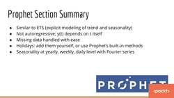 Data Science - Time Series Forecasting with Facebook Prophet in Python - Prophet Section Summary Instructional Video