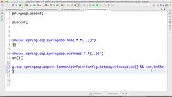 Spring Framework Master Class - Java Spring the Modern Way - Step 08 - Quick Summary of Other Pointcuts Instructional Video