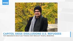 For Immigrants Who Fled Tyranny, Capitol Siege Felt Painfully Familiar News Clip
