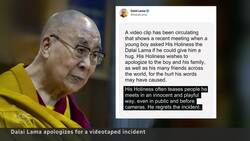 Dalai Lama criticized for asking boy to ‘suck my tongue’ News Clip
