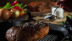 Meat before cooking Stock Footage