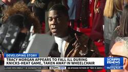 Tracy Morgan says he's OK, had food poisoning after falling ill during NBA game News Clip