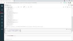 PySpark and AWS: Master Big Data with PySpark and AWS - Finding Average-1 Instructional Video