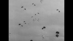 Parachute stunts in the USSR and the US in 1933 News Clip