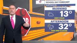 Temperatures reach near freezing today with highs near 31 News Clip