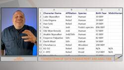 EXCEL DATA: Welcome and Course Overview Instructional Video