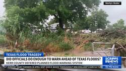 Kerr County, Texas, deferred a project that would have funded a flood warning system News Clip