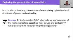 Exploring interpretations of masculinity in 'An Inspector Calls' Instructional Video