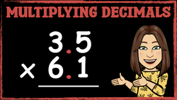 Multiplying Decimals by Decimals Instructional Video