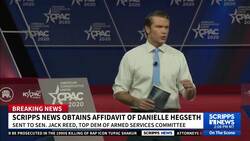 Allegations against Pete Hegseth’s past behavior shared with lawmakers in new affidavit News Clip