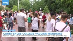 Court Backs College Vaccine Mandates News Clip