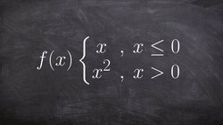 How to Graph a Piecewise Function With Constraints Instructional Video