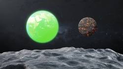 The moon was formed when Earth collided with Theia twice, not once Instructional Video