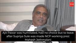 Ajit Pawar had no choice but to leave after Supriya Sule was made NCP working prez: Mahesh Jethmalani News Clip