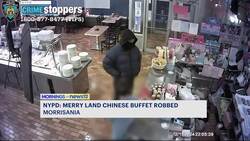 NYPD: Chinese buffet robbed in Morrisania; suspect wanted News Clip