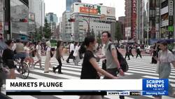 Global markets tumble as investors reel from Trump tariffs News Clip