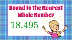 How to Round a Decimal to the Nearest Whole Number Instructional Video