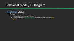 Master SQL for Data Analysis - Relational Model, ER Diagram Instructional Video