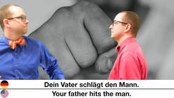 Dative Case with Indirect Objects in German Instructional Video