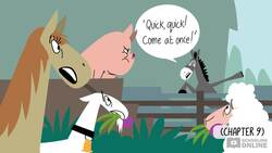 Powering Through Prose: George Orwell, Animal Farm - Chapter 9-10 Summary Instructional Video