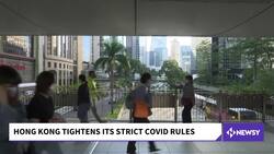 Hong Kong To Tighten COVID-19 Rules, Hopes China Reopens News Clip