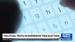 Americans seeing an increase in political texts this election News Clip