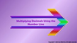 Multiplying Decimals Using the Number Line Instructional Video