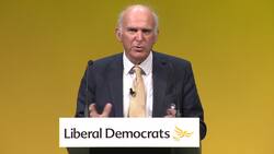 Sir Vince Cable addresses Liberal Democrat party conference News Clip
