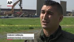 Border wall prototypes demolished in San Diego News Clip