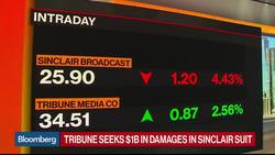 Tribune Files $1 Billion Suit Against Sinclair on Scrapped Deal News Clip