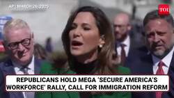 Trump Team Holds Mega ‘War On Illegal Aliens’ Rally; Maria Salazar Says ‘40 Years Of Broken…’ News Clip