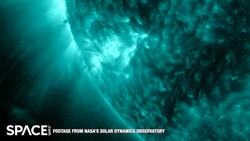 Sun Unleashed Massive Plasma Plume With Strong Flare Instructional Video