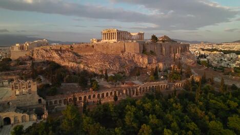 Drone Reveals The Acropolis' Hidden Splendors in Athens