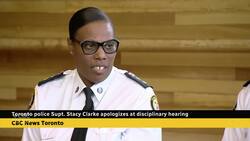 Tribunal hearing for high-ranking Toronto police Supt. Stacy Clarke continues News Clip