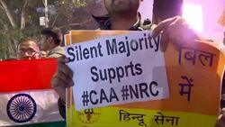 CLEAN : Hundreds gather in support of India's citizenship law News Clip
