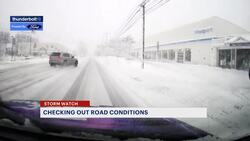 Snow, slush and sledding: Checking out conditions in Bridgeport and Westport News Clip