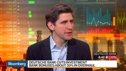 Deutsche Bank Cuts Investment Bank Bonuses by About 30% News Clip