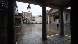 UK: Empty streets around London's tourist locations during Covid-19 lockdown. News Clip