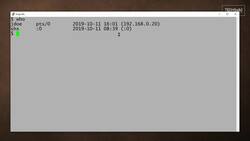 How to use the who command: 2-Minute Linux Tips Instructional Video