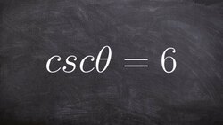Sketch a triangle given a trig angle then determine remaining trig functions of angle Instructional Video