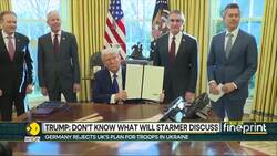 UK PM rushing to Washington, Trump: don't know what will Starmer discuss News Clip